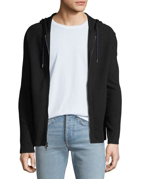 michael kors men's black hoodie|michael kors sweaters men's.